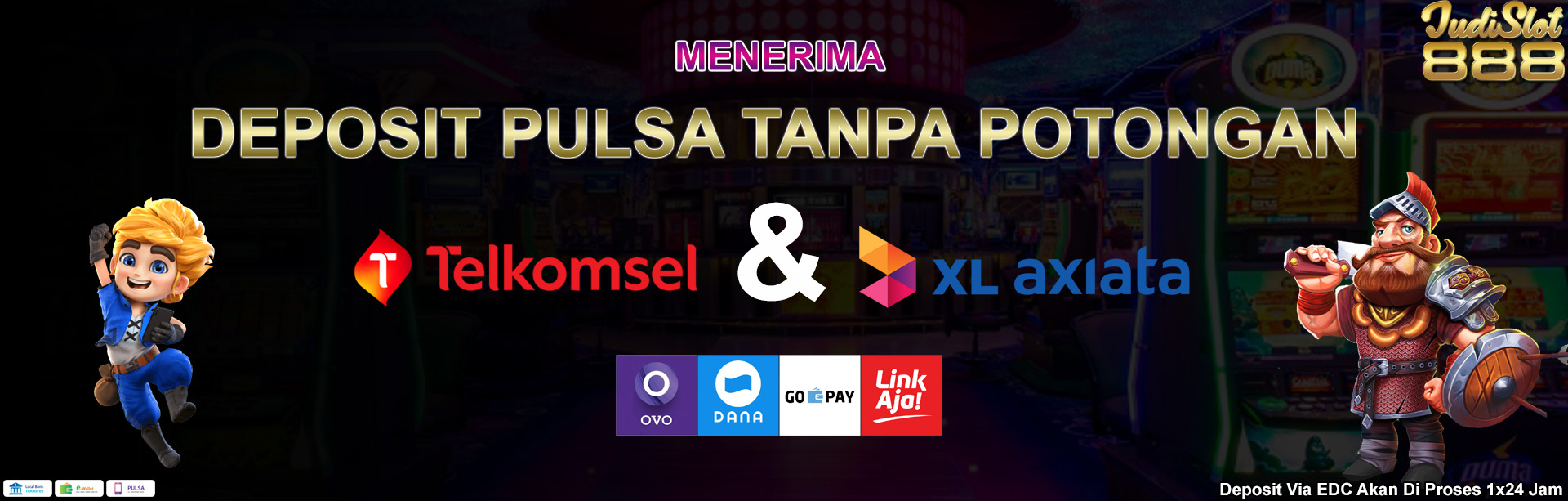 Deposit Pulsa Tanpa Potongan